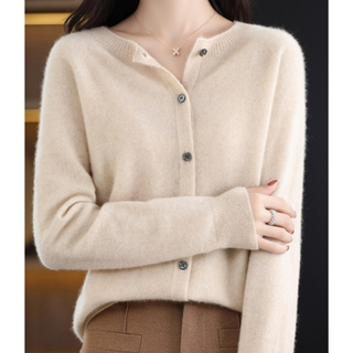 Gilet en 100 % Laine Mérinos pour Femme "Claire"