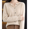 Gilet en 100 % Laine Mérinos pour Femme "Claire"