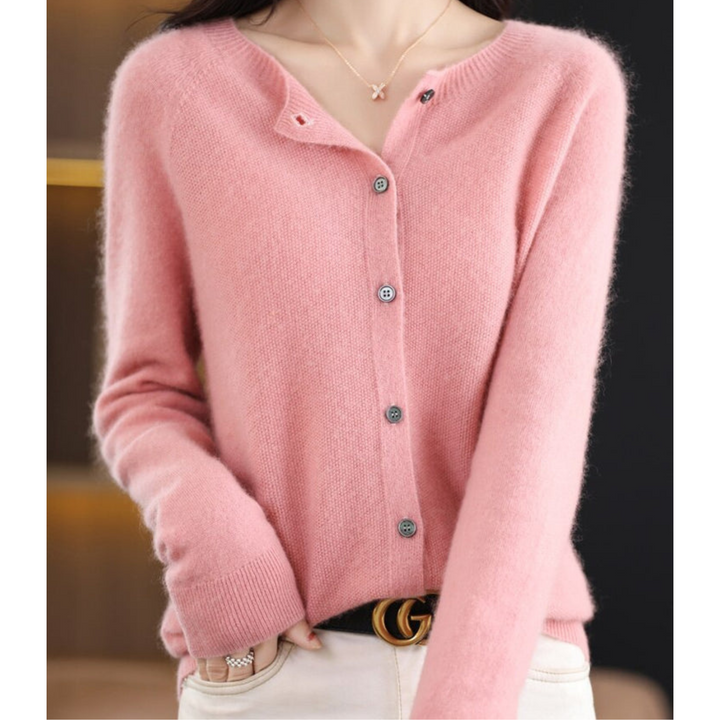 Gilet en 100 % Laine Mérinos pour Femme "Claire"