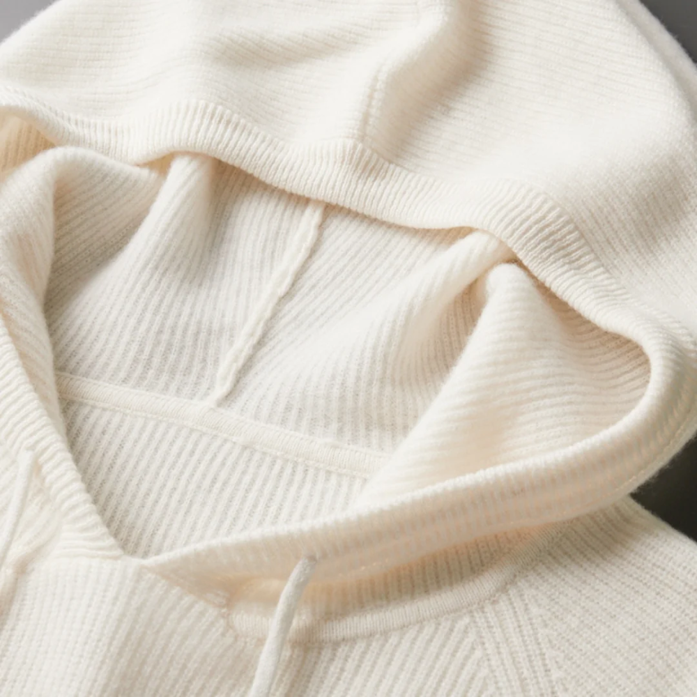 Hoodie en Laine Mérinos Arezzo