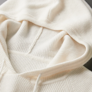 Hoodie en Laine Mérinos Arezzo