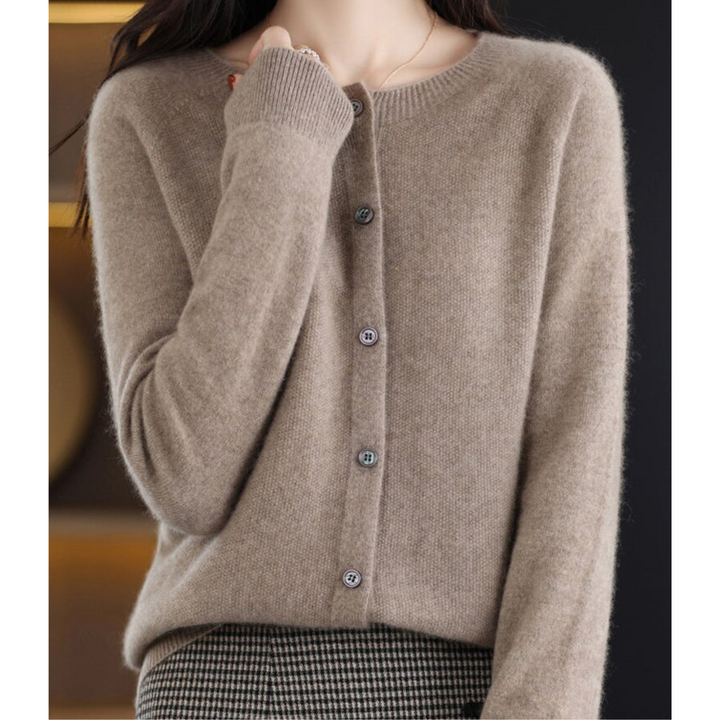 Gilet en 100 % Laine Mérinos pour Femme "Claire"