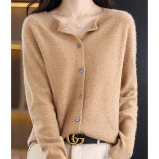 Gilet en 100 % Laine Mérinos pour Femme "Claire"