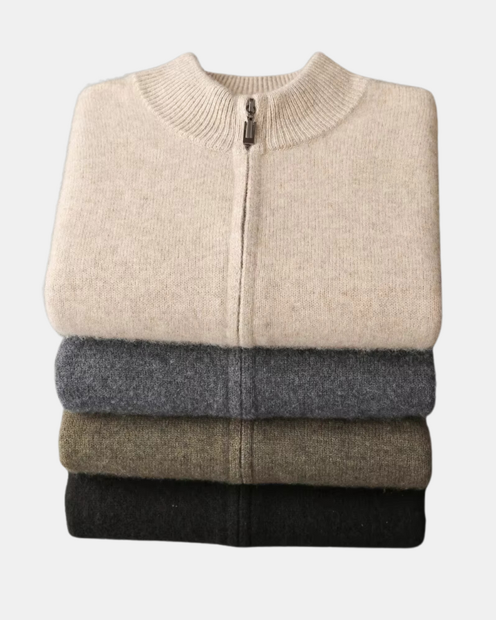 Cardigan en Laine Mérinos Apollo