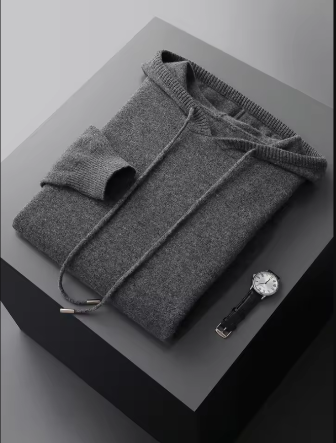 Hoodie en Laine Mérinos Sirlus