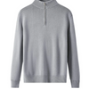 Pull zippé en laine mérinos Capri