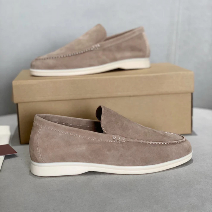 Mocassins en Suède Chic