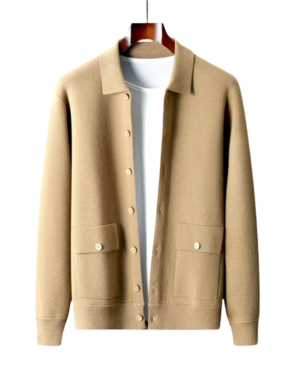 Gilet en Laine Merino Janus