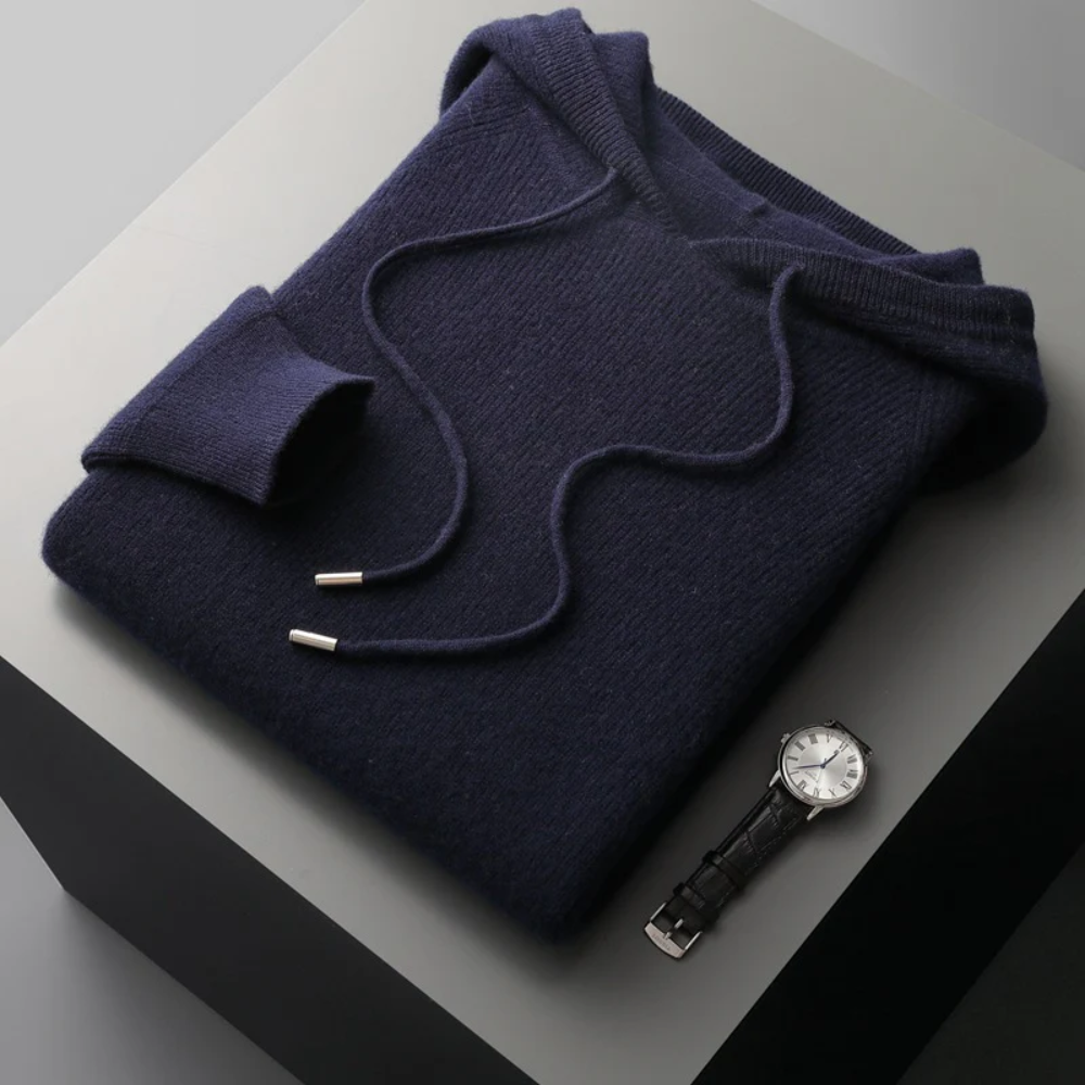 Hoodie en Laine Mérinos Arezzo