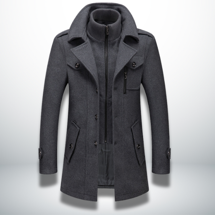 Laurentis™ – Le Manteau d’Hiver Élégant et Confortable pour Homme