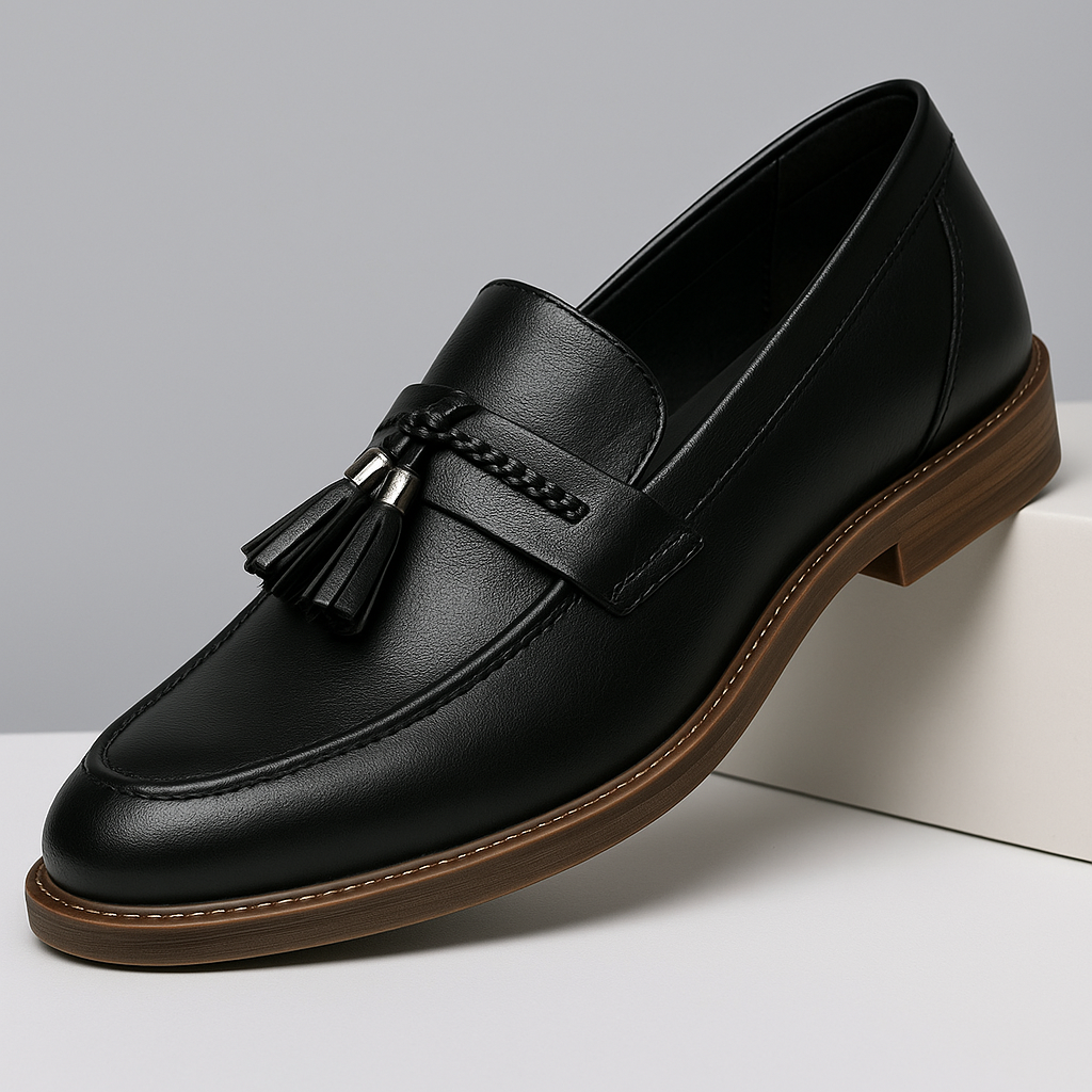 Mocassins en Cuir à Pampilles