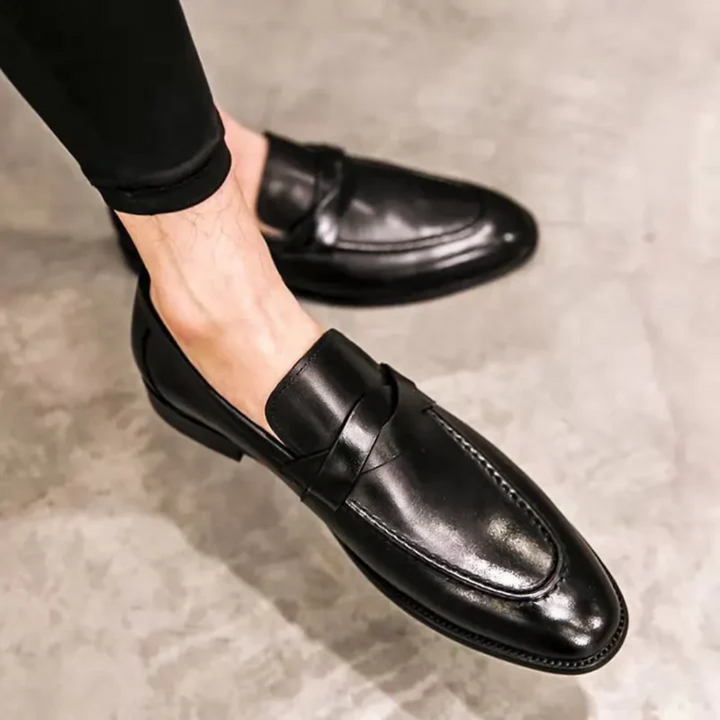 Mocassins en Cuir