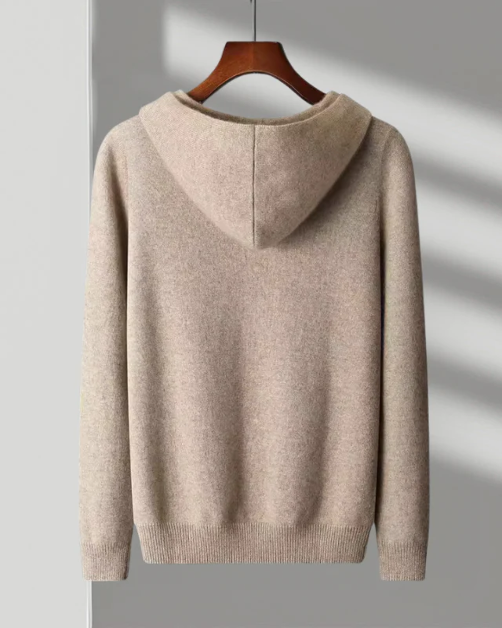 Hoodie en Laine Merino Nova