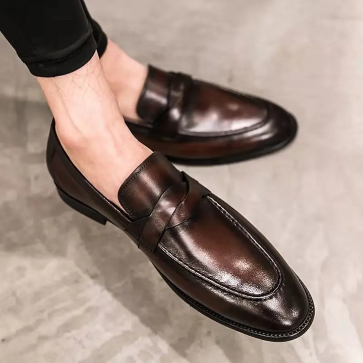 Mocassins en Cuir