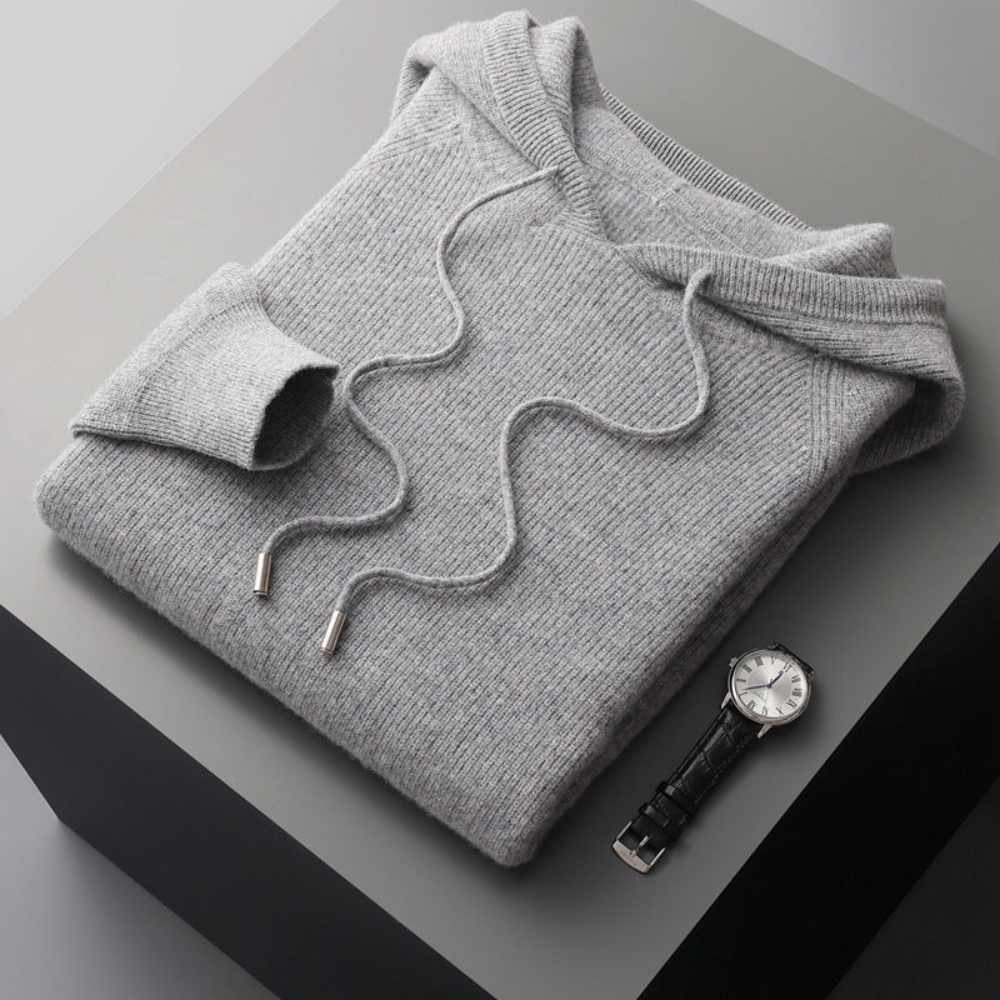 Hoodie en Laine Mérinos Arezzo