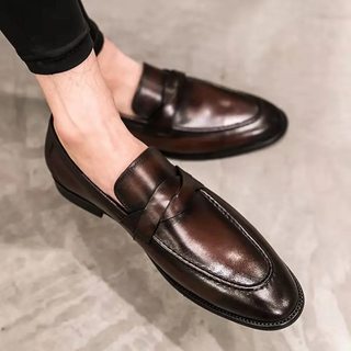Mocassins en Cuir Chic