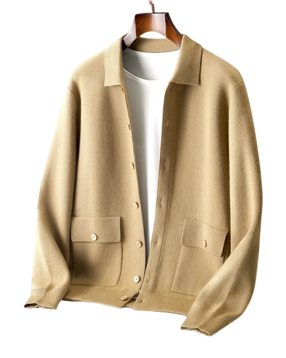 Gilet en Laine Merino Janus