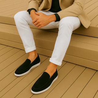 Mocassins Décontractés en Daim