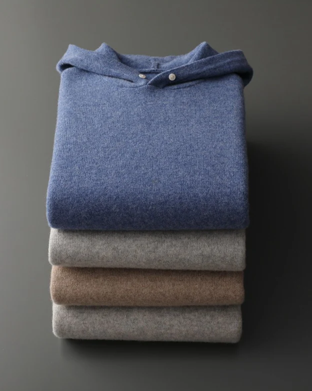 Hoodie en Laine Merino Nova