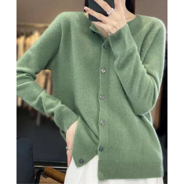Gilet en 100 % Laine Mérinos pour Femme "Claire"