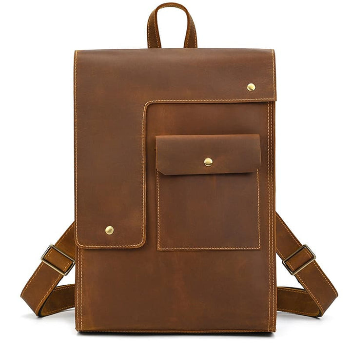 Gaspard – Sac à Dos en Cuir Vintage