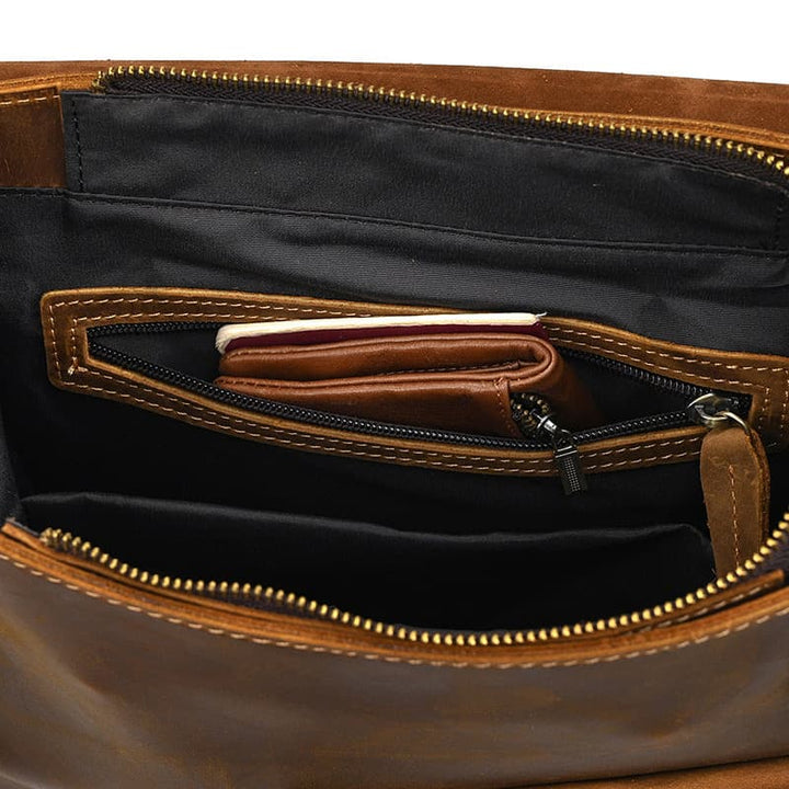 Gaspard – Sac à Dos en Cuir Vintage