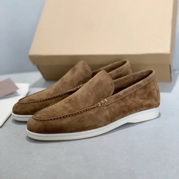 Mocassins en Suède Chic