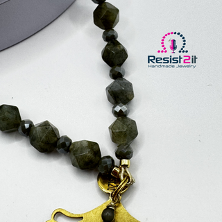 LABRADORITE LUNE™ - Collier en Labradorite &amp; Pierre de Lune