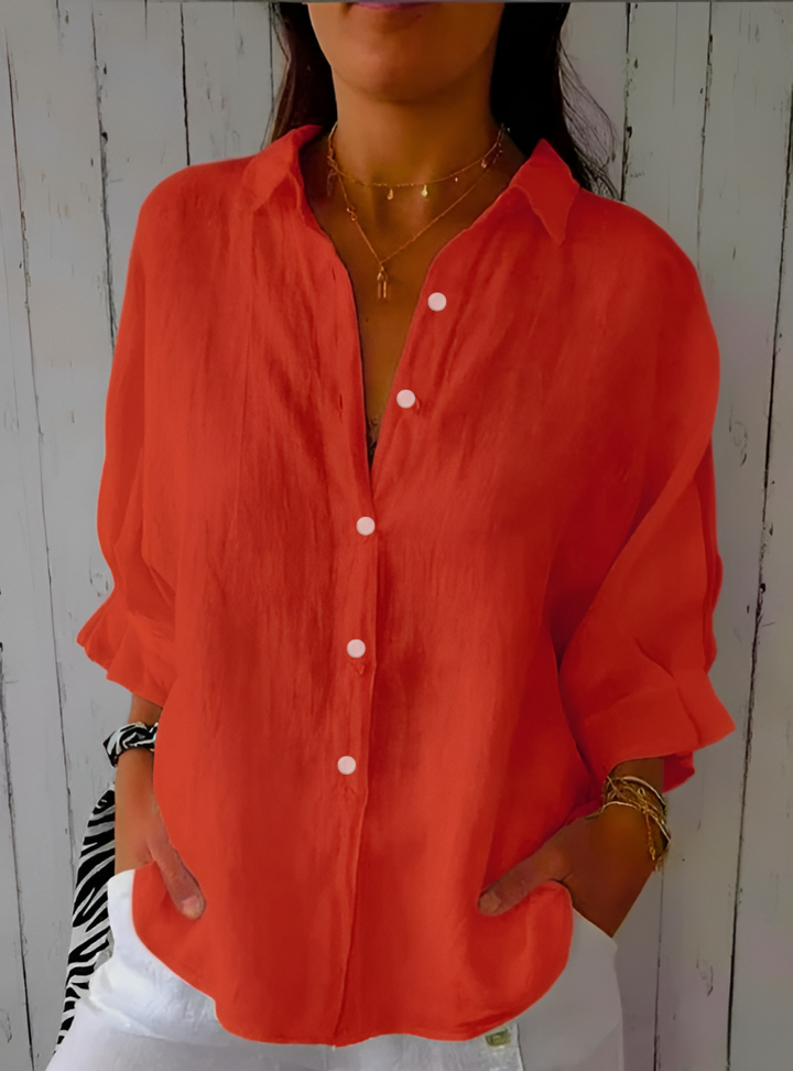 Lucille | Blouse Charme Élégant