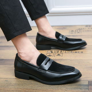Mocassins en Cuir et Daim