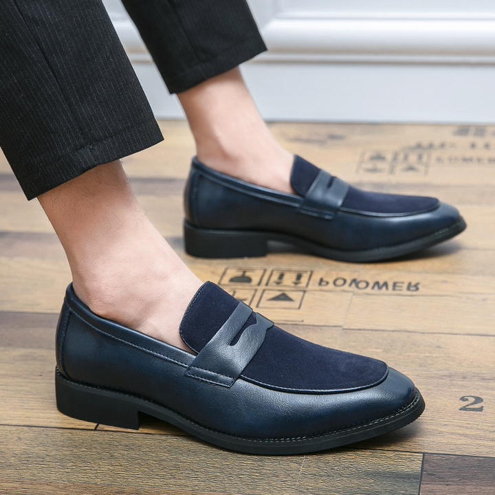 Mocassins en Cuir et Daim