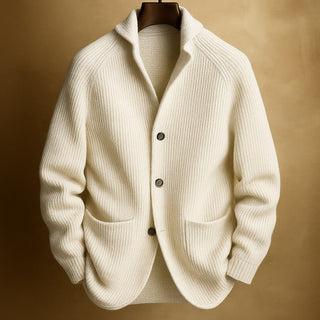 Adrien™ – Cardigan en maille côtelée
