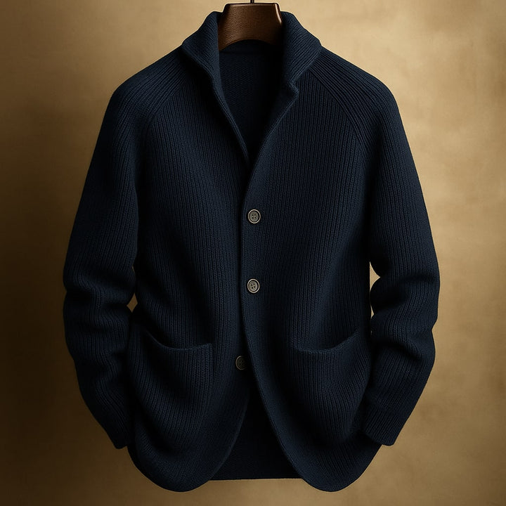 Adrien™ – Cardigan en maille côtelée