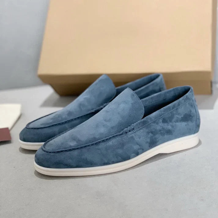 Mocassins en Suède Chic