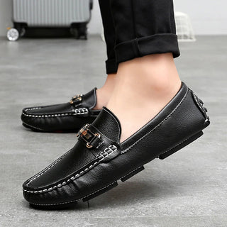 Mocassins en Cuir Authentique