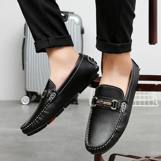 Mocassins en Cuir