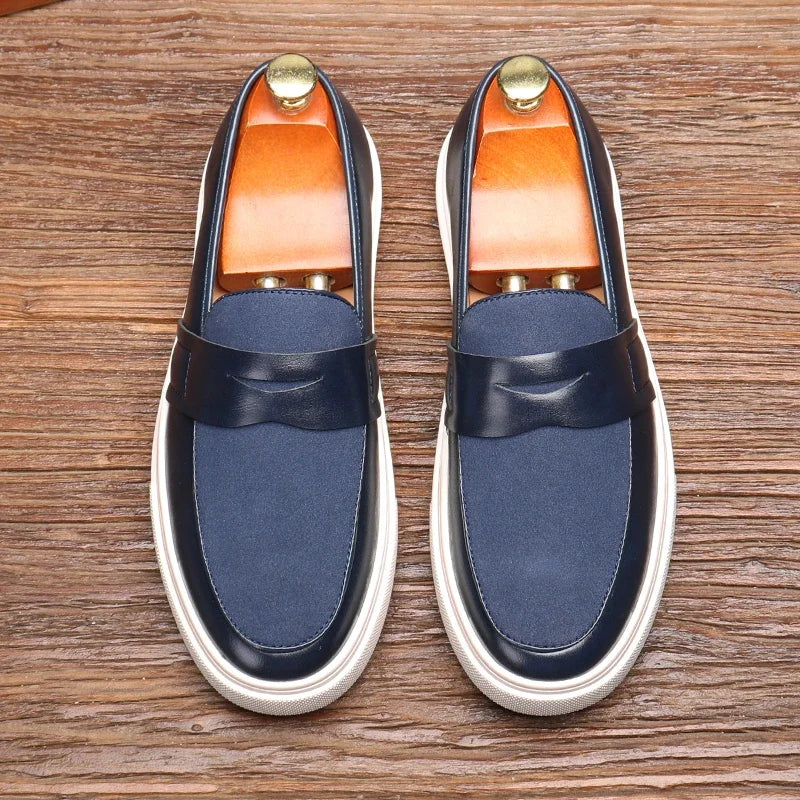 Mocassins en Cuir de Naples