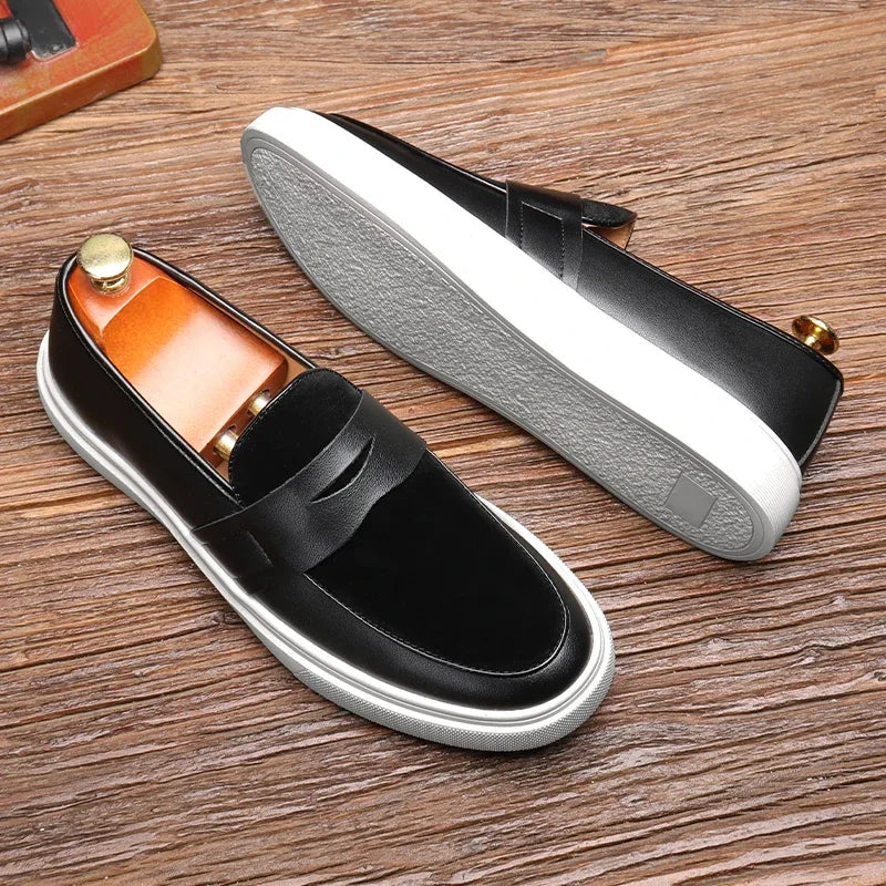 Mocassins en Cuir Naples