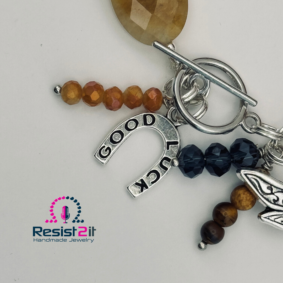BRACELET LIBELLULE LUNE ARGENTÉE™