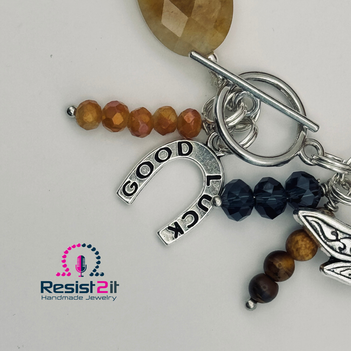 BRACELET LIBELLULE LUNE ARGENTÉE™