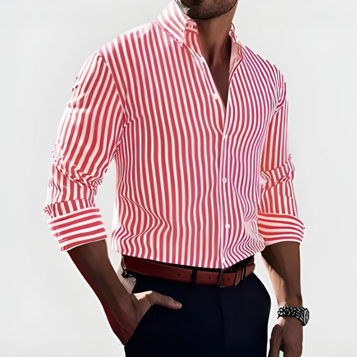 Chemise Rayée Élégante "Bastien"