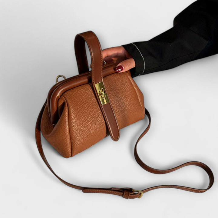 Aurora – Sac à main rétro structuré