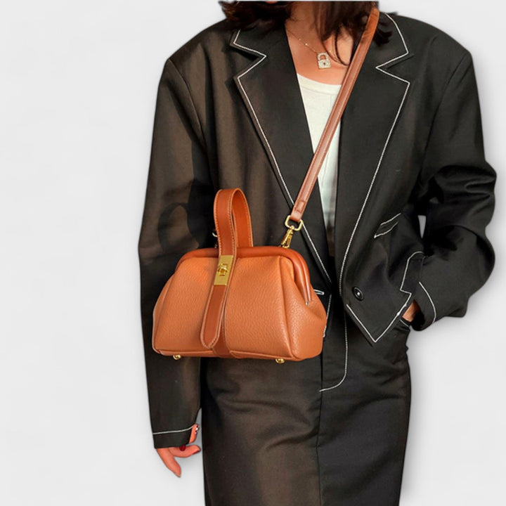 Aurora – Sac à main rétro structuré