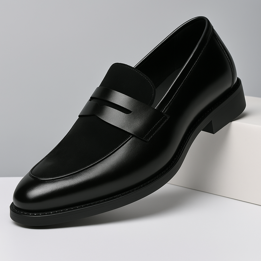 Mocassins en Cuir et Daim