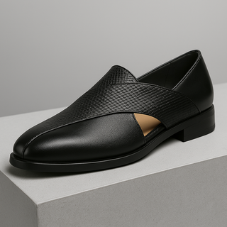 Mocassins en Cuir Vintage