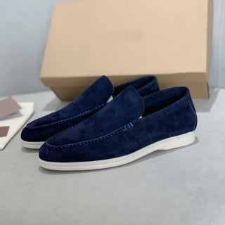 Mocassins en Suède Chic
