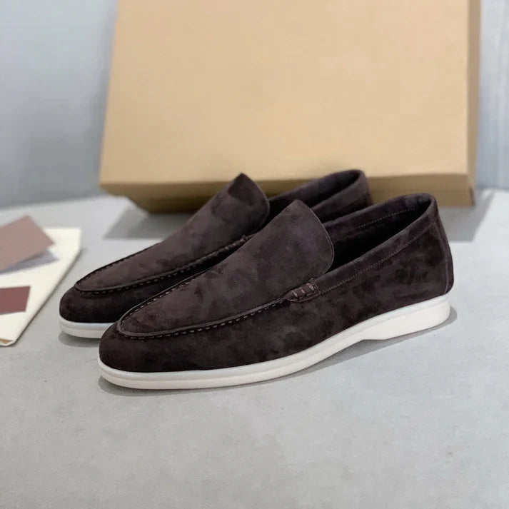 Mocassins en Suède Chic