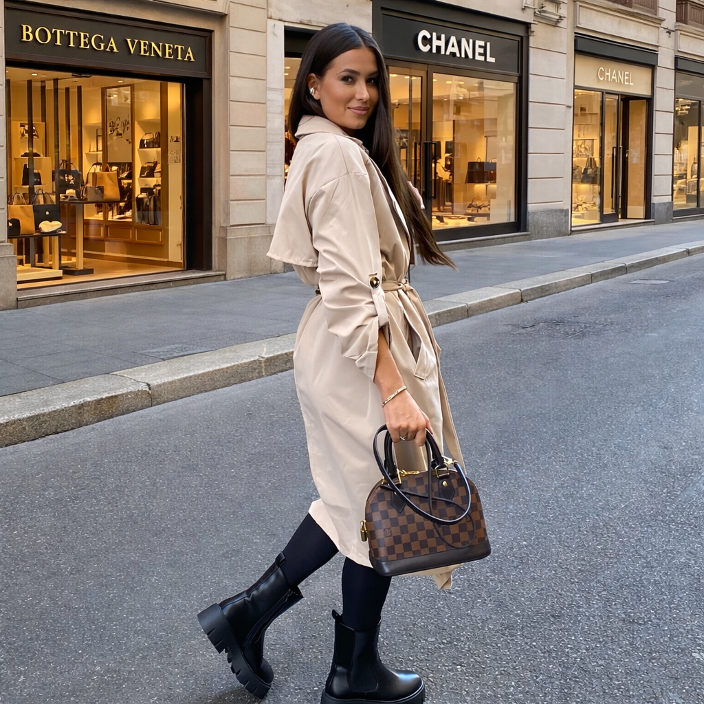 Leni | Trench-coat classique
